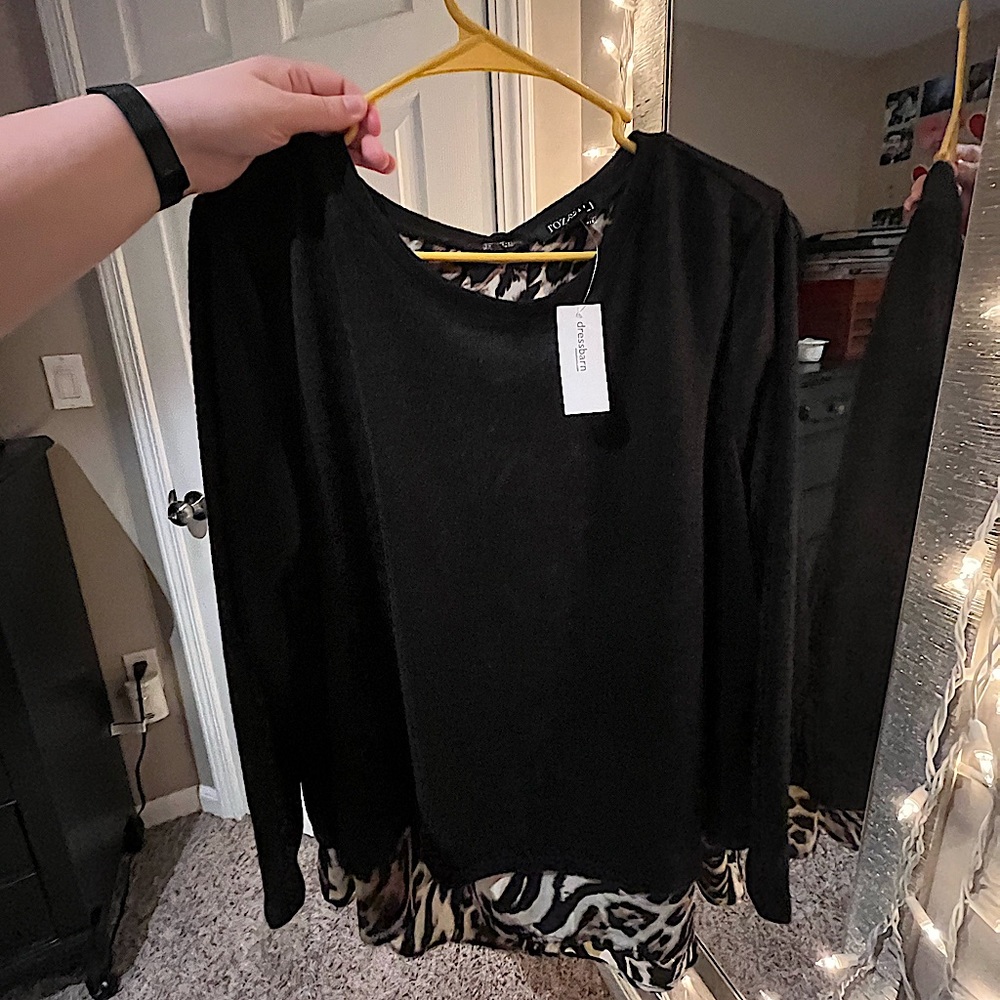 NWT Dress barn blouse-XL
